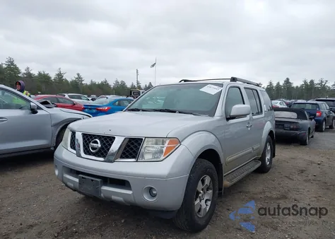 2006 Nissan Pathfinder Se из США, поврежденный, VIN 5N1AR18W26C611126
